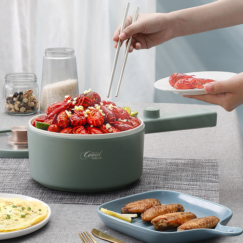 Electric Cooking Pot, Student Dormitory Small Electric Pot, Multi-functional Noodle Pot, Small Mini Electric Hot Pot