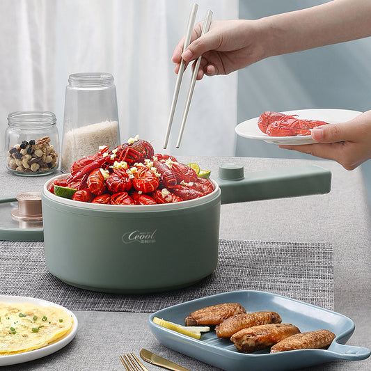 Electric Cooking Pot, Student Dormitory Small Electric Pot, Multi-functional Noodle Pot, Small Mini Electric Hot Pot