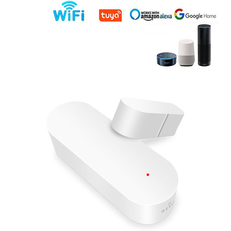 Tuya Graffiti Smart Zigbee Door Sensor Remote Control Wireless WiFi Door, Sensor Doorsensor Smart Home