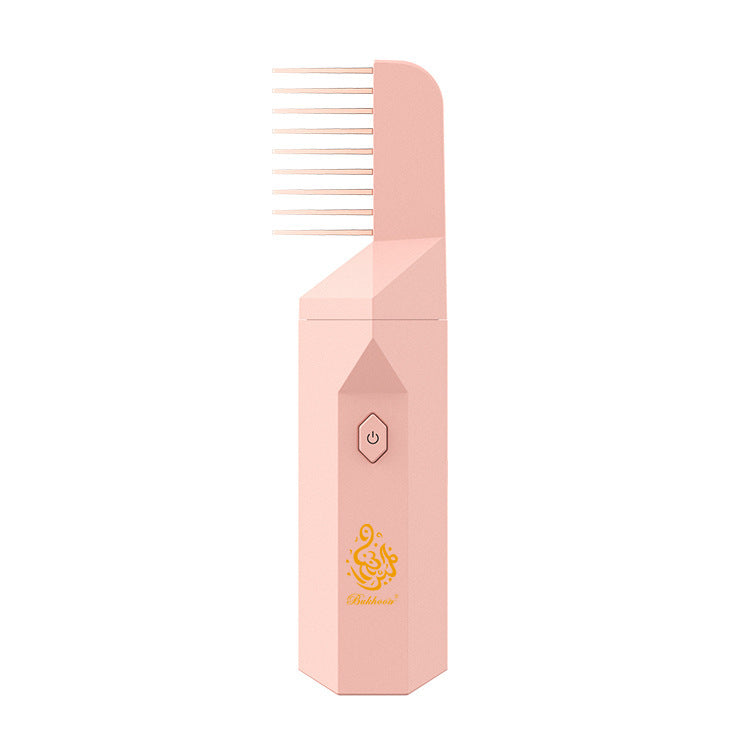 Cross-border hot selling electronic aromatherapy machine portable comb head dual-purpose electronic incense burner