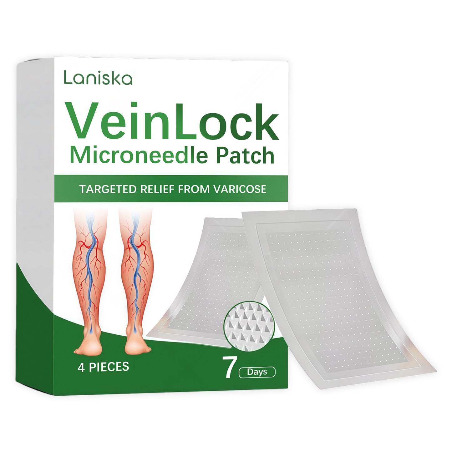 LANISKA Leg Care Patches: Gentle and Comfortable Daily Care for Breathable Leg Skin