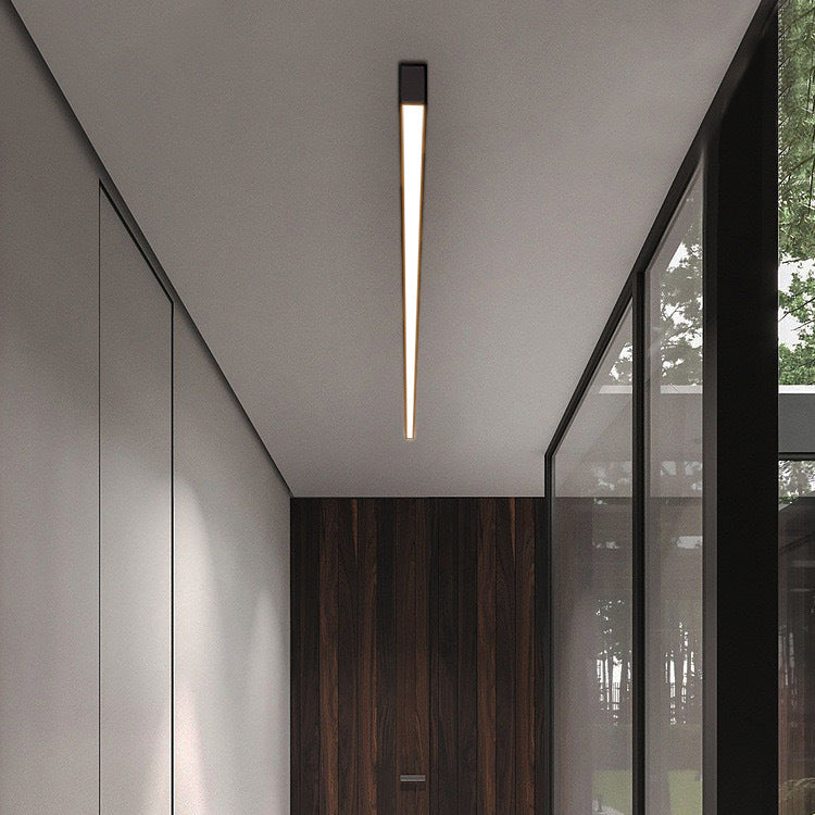 Living Room Ceiling Lamp Exposed Minimalist Corridor Balcony Entrance Corridor Without Main Light Lighting, Office Long Strip Light