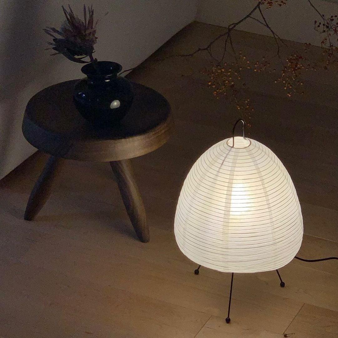 Akar Noguchi Isamu Japanese Rice Paper Table Lamp Wabi-sabi Style Living Room High-end Designer Art Decoration Bedside Table Lamp