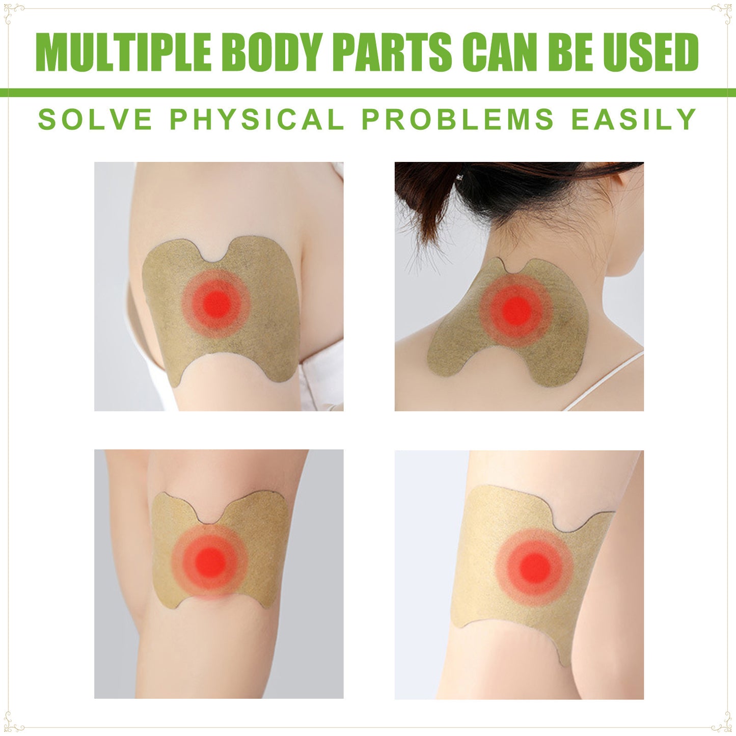 EELHOE Mugwort Leg Pain Relief Patch To Relieve Joint Pain In The Lumbar Spine, Cervical Spine, Knees and tendons