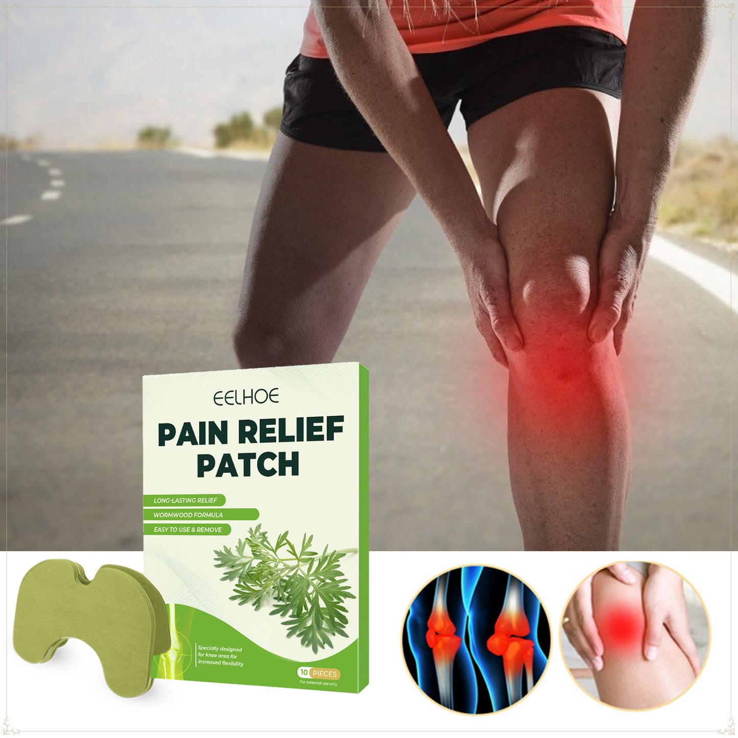 EELHOE Mugwort Leg Pain Relief Patch To Relieve Joint Pain In The Lumbar Spine, Cervical Spine, Knees and tendons