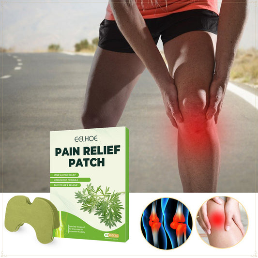 EELHOE Mugwort Leg Pain Relief Patch To Relieve Joint Pain In The Lumbar Spine, Cervical Spine, Knees and tendons