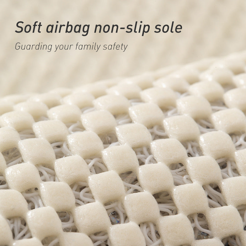 Bathroom Non-slip Mat, Shower Room Bath Step Foot Mat, Silk Ring Toilet Waterproof Floor Mat