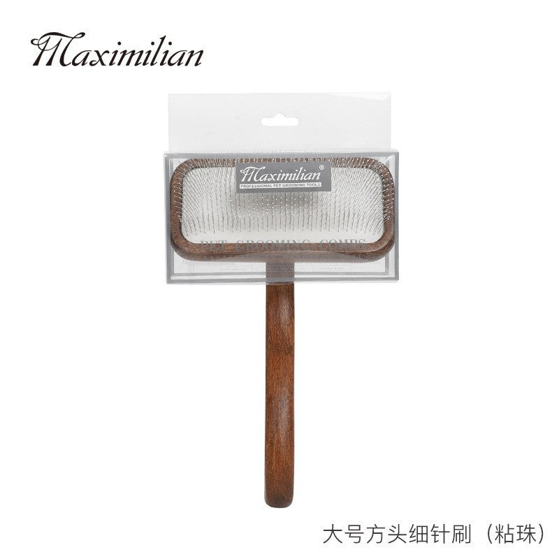 Pet comb solid wood antique depilatory cat comb depilatory dog comb pet supplies