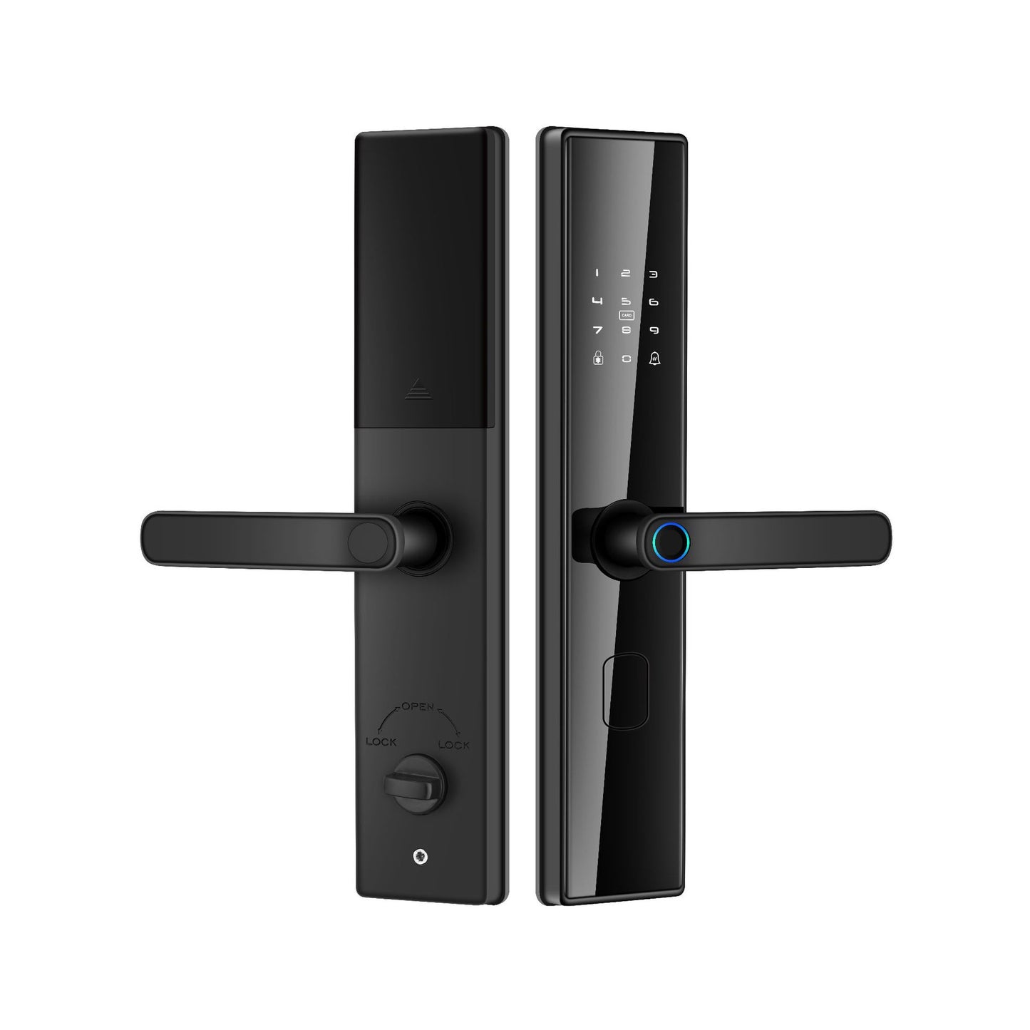 One-grip Smart Lock, Home Anti-theft Door Lock, Apartment Door Electronic Lock Password Lock, High-end Fingerprint Lock