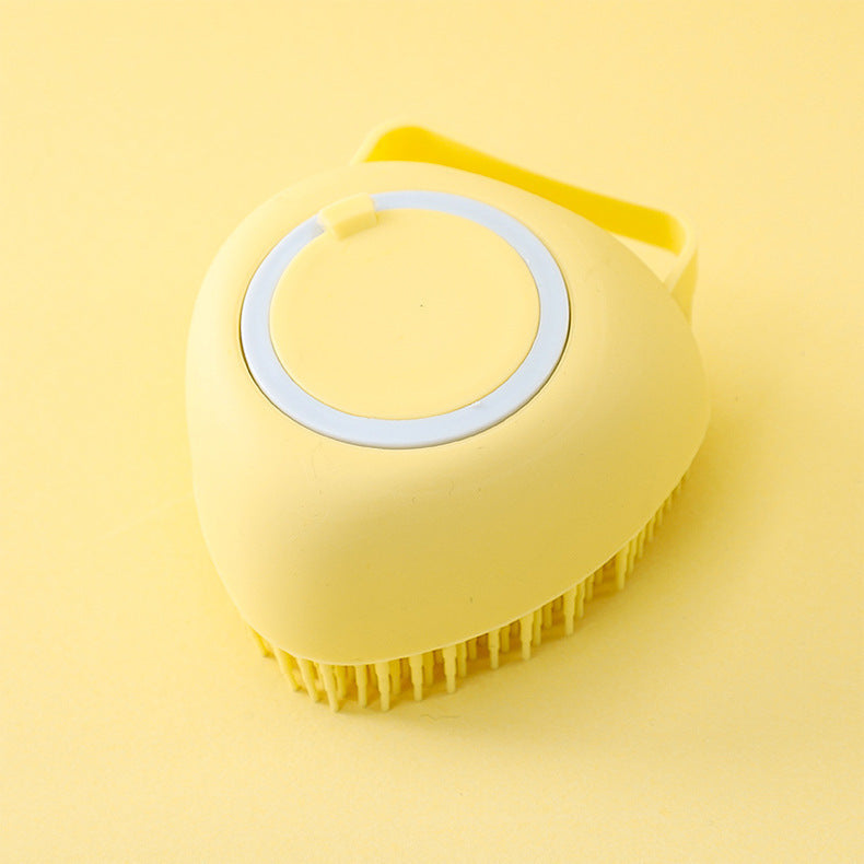 Bath Household Silicone Bath Brush, Bath Artifact Massage Brush