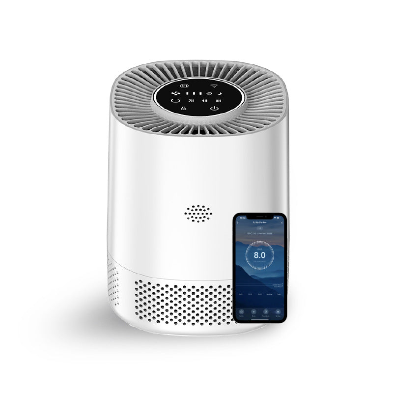 PJ06 New Cross-Border Air Purifier, Home Desktop Touchscreen WiFi Smart Air Purifier