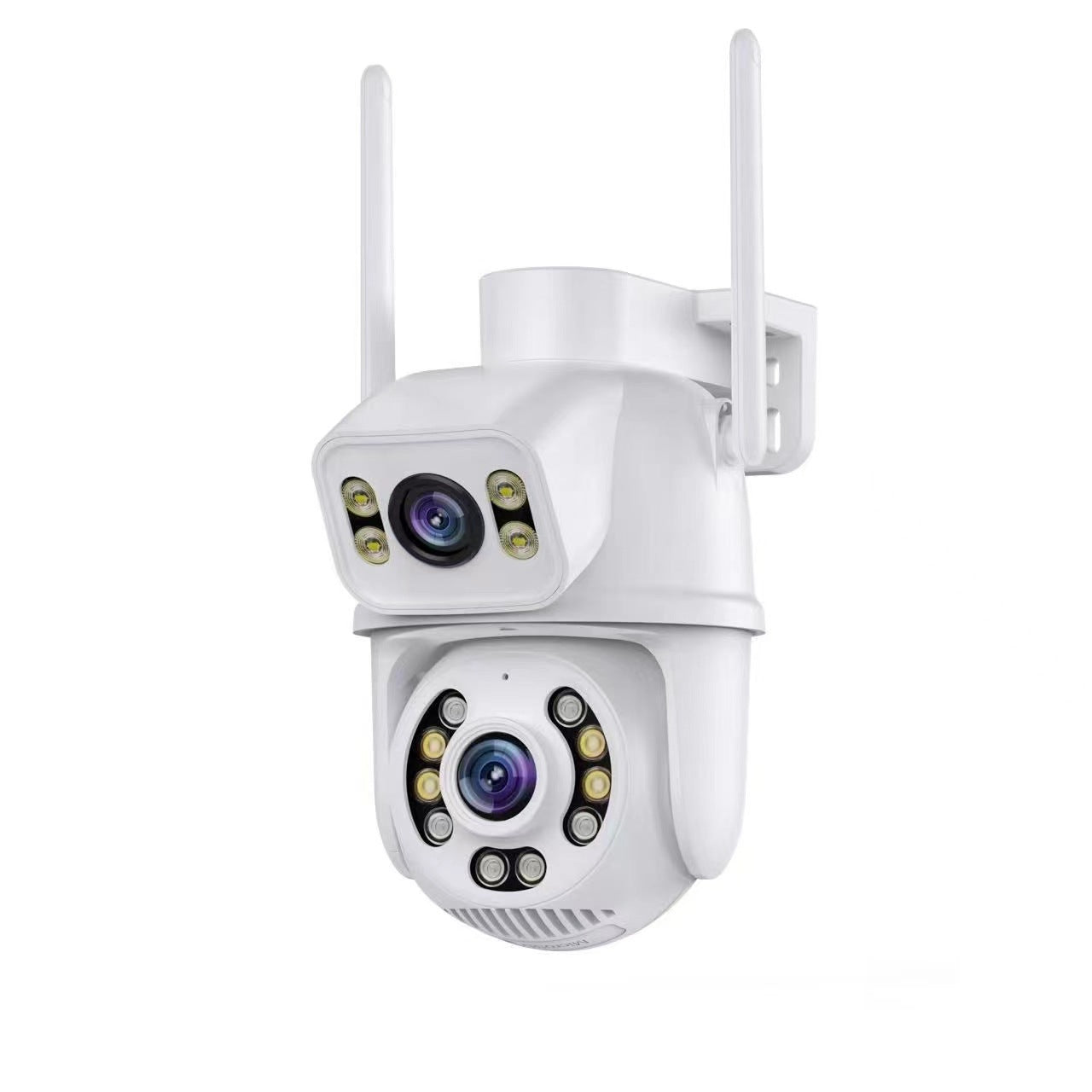 ICSEE High-Definition Wireless Dual-Lens Camera Mobile Remote Full-Color Night Vision Outdoor PTZ Camera A25 Smart Monitor