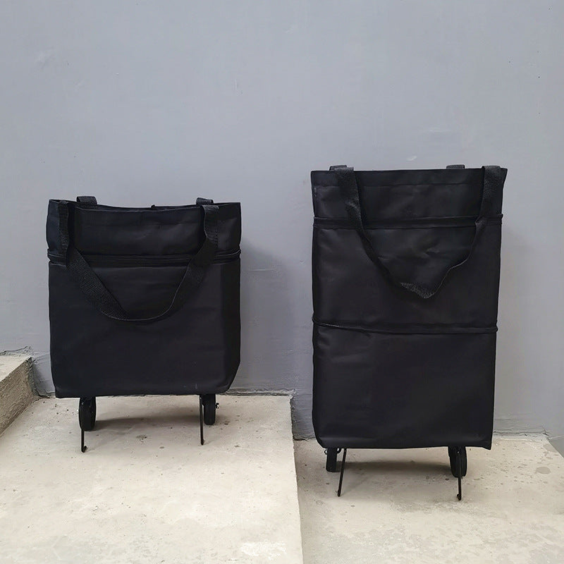 Fashion Folding Wheel Shopping Bag