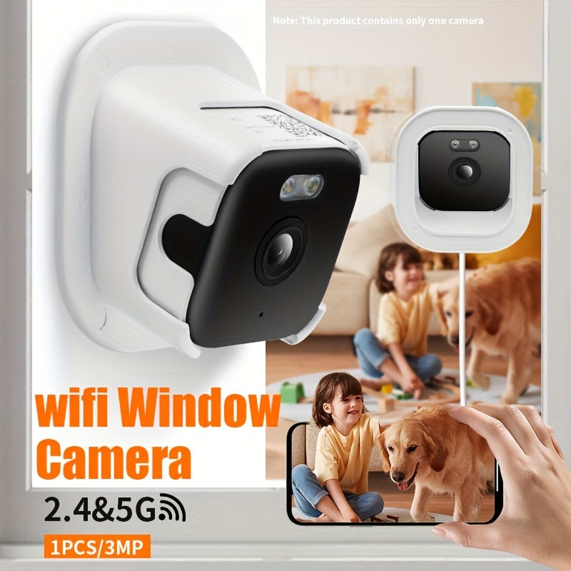 Night Vision Window Camera, Smart Panoramic Camera, Home High-Definition Surveillance Camera