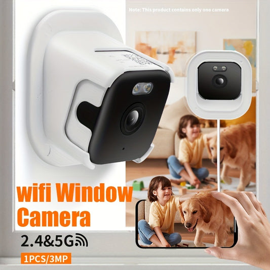 Night Vision Window Camera, Smart Panoramic Camera, Home High-Definition Surveillance Camera