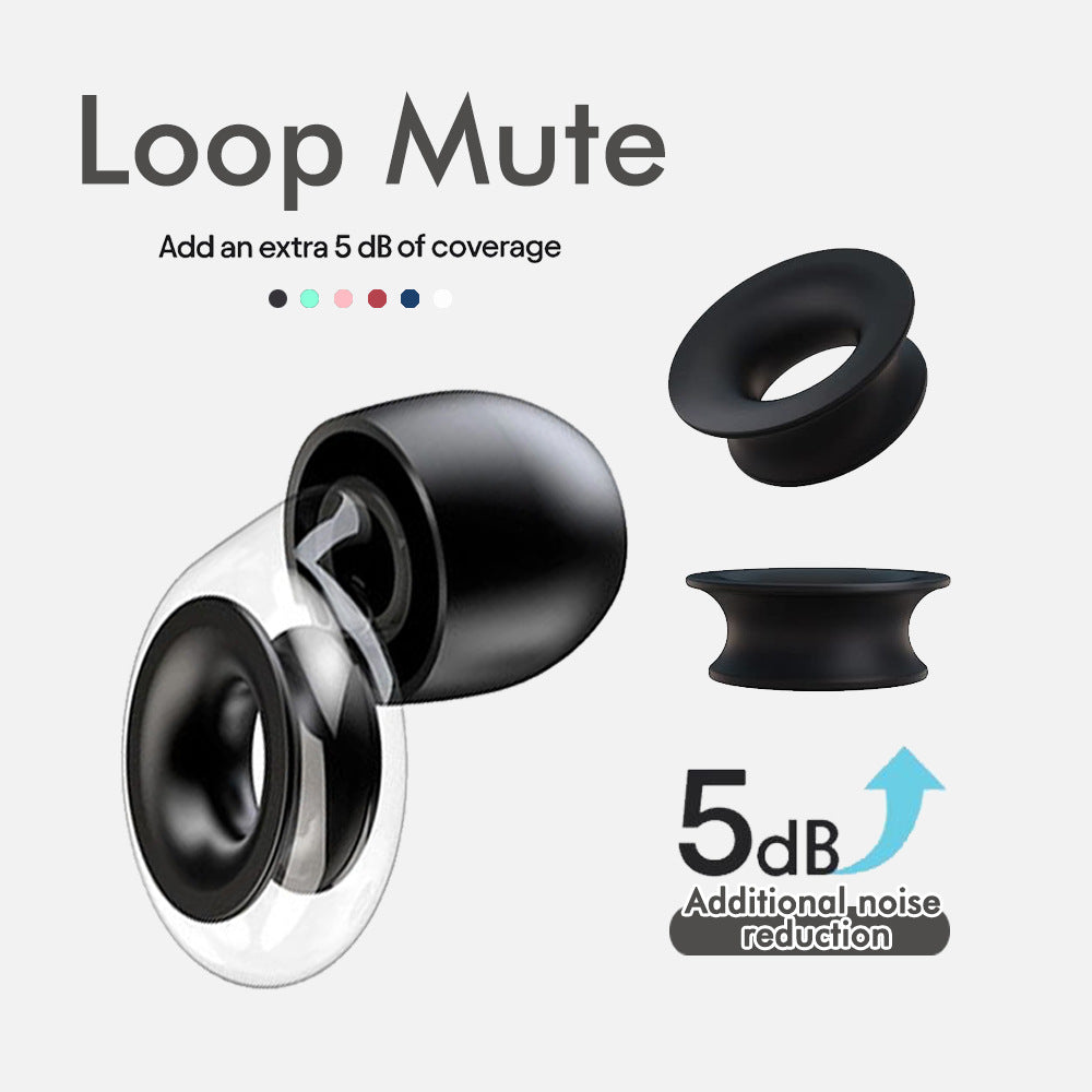 Best Selling New Silicone Ring Earplugs Extra 5 dB noise reduction on demand Adjustable accessories