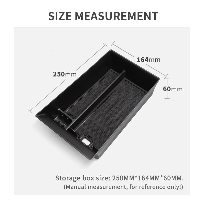 This is a Car Accessory Modification for The Center Console Armrest Storage Box of The 2024-2025 OMADA C5 EV