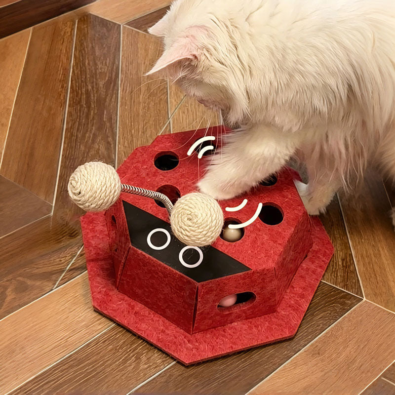 Cat Toys, Cat-Themed Baseball Toys, Self-entertainment Toys, Puzzle Toys, Spring-loaded Toys, Cat Toys That Expend Energy, Pet Toys