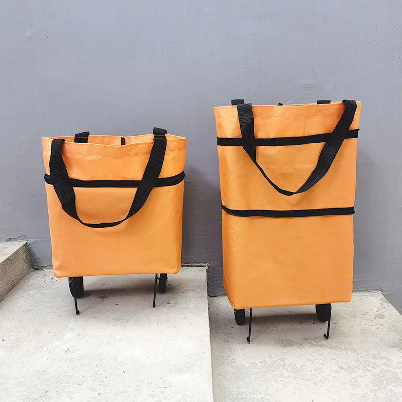 Fashion Folding Wheel Shopping Bag