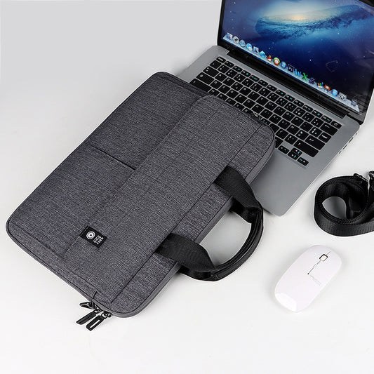Wholesale waterproof briefcase for laptop computer shoulder bag 13/14/15.6 inches for men and women