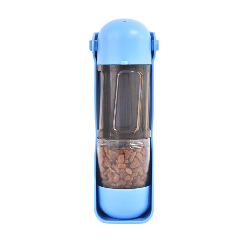 Manufacturer pet going out accompanying cup portable dog food water cup kettle going out pet feeding drinking fountain pet water cup