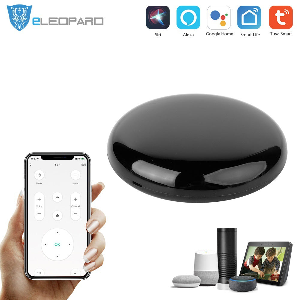 New Cross-border Tuya Smart WiFi Universal Remote Control, Smart Home ZIGBEE Infrared Radio Frequency Remote Control