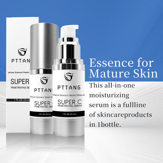PTTANG's New Cross-border E-commerce Mature Skin Serum, Unisex, Brightening and Hydrating