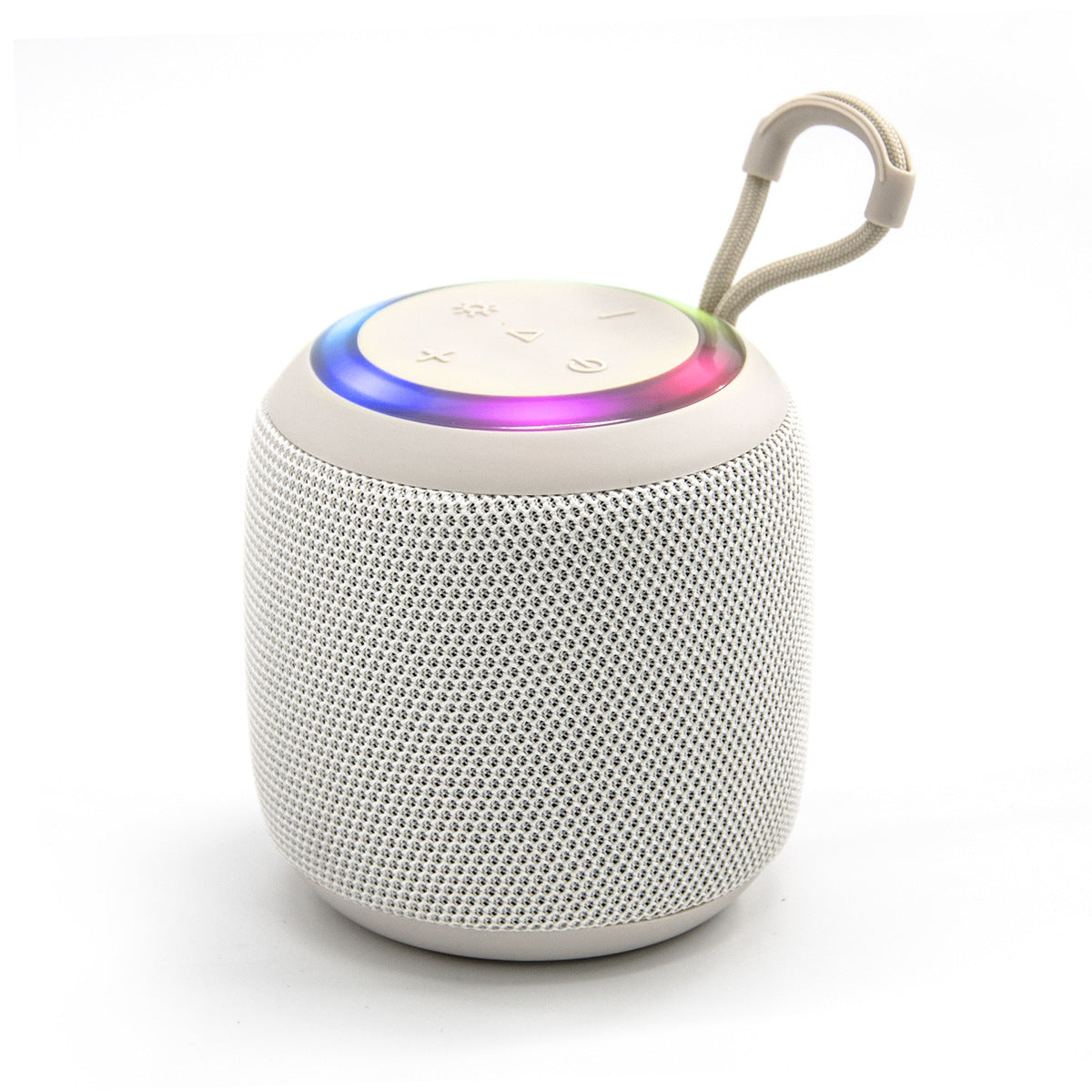 Cross-border Hot-selling Cylindrical Small Speaker Portable Bluetooth Speaker, Outdoor Sports Lanyard Wireless Mini Bluetooth Speaker