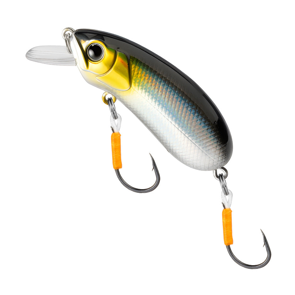 Minnow Micro-Filling Rocking Fat Slow-Sinking Long-Distance Lure for Fishing, Bass, and Mandarin Fish