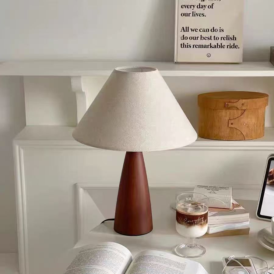 Simple Lamp Plug-in Nordic Bedside Table Lamp Home Warm Table Lamp Bedroom Retro Desk Living Room Ancient Style