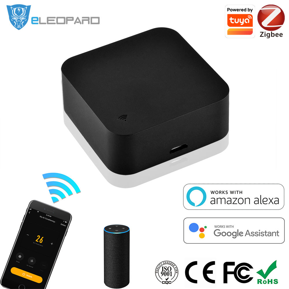 New Cross-border Tuya Smart WiFi Universal Remote Control, Smart Home ZIGBEE Infrared Radio Frequency Remote Control