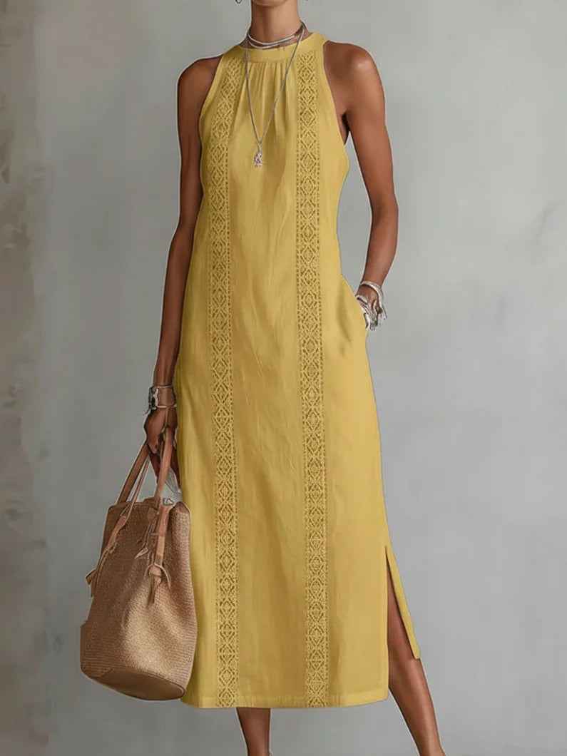 2026 European and American cross-border women's clothing solid color loose long shirt fashion casual women's dress