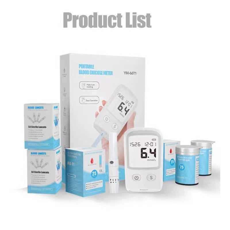 Electronic Blood Glucose Meter for Home Use