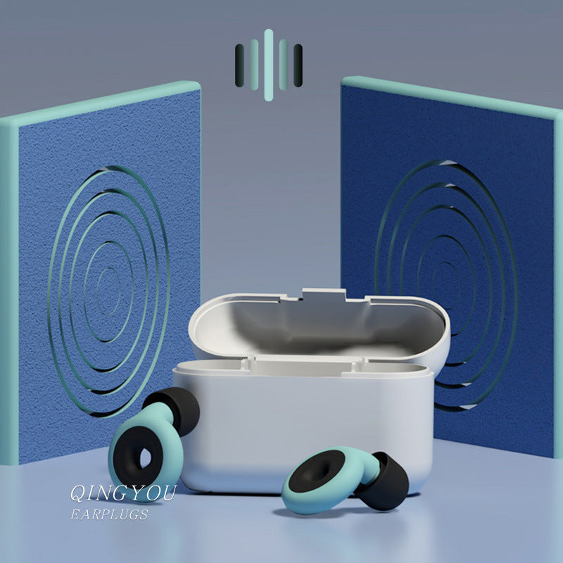 Noise-cancelling earplugs silent sleep sound-proof earplugs cross-border best-selling split assembly large, medium and small waterproof silicone earplugs