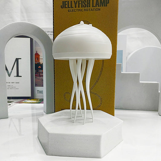 Floating Dynamic Jellyfish Night Light, Creative Home Lighting Decoration Valentine's Day Romantic Atmosphere Light, Decoration Crafts