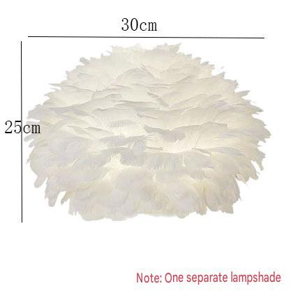 New Feather Table Lamp, ins Nordic Bedside Lamp, Decoration Golden Triangle Bedroom Lamp, LED Table Lamp Factory Direct Sale