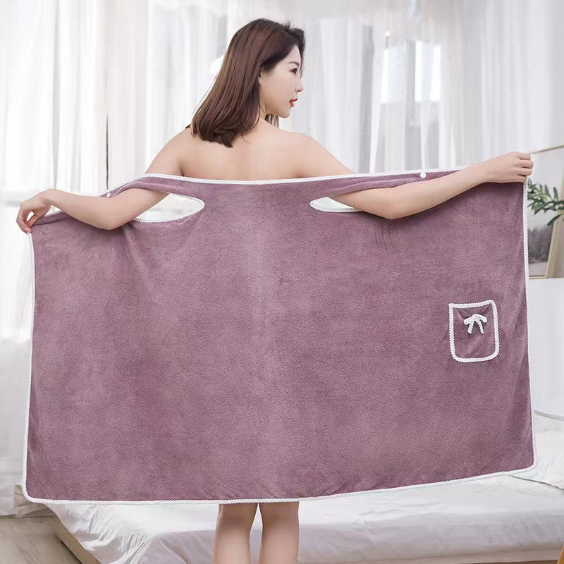 Coral Fleece Variety Bath Skirt