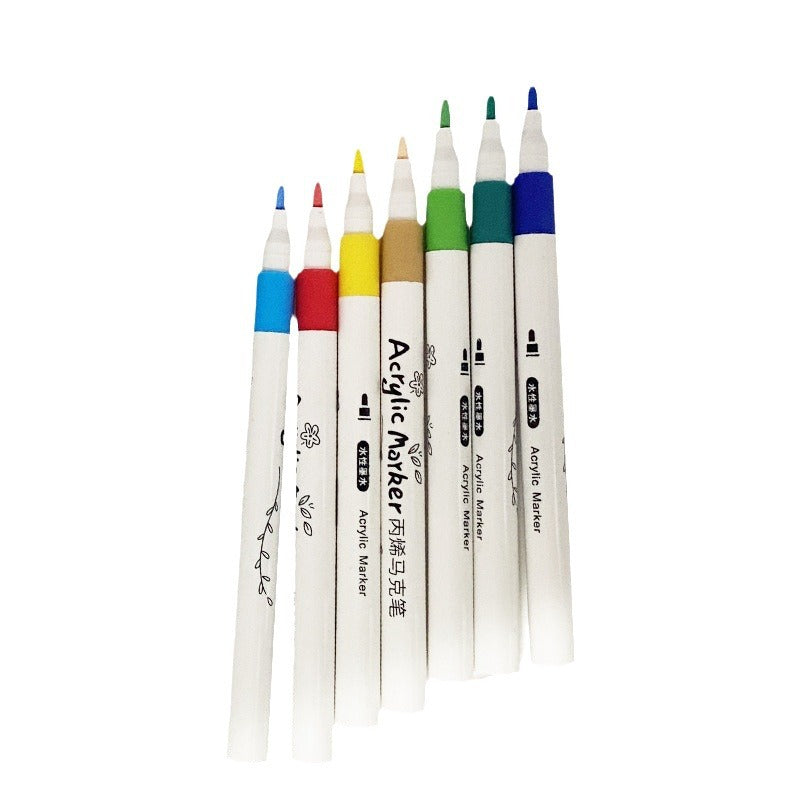 24/36/48/60/80 pcs Children Acrylic Marker Set