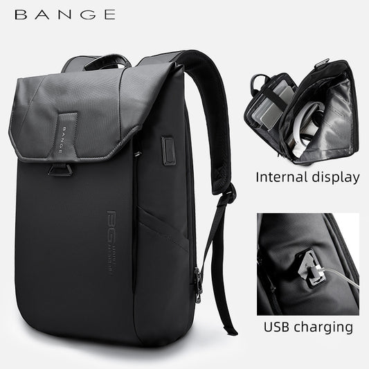 BANGE new backpack men's backpack business backpack men's computer schoolbag college student backpack