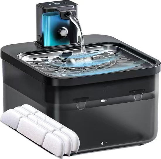 Smart Wireless 2.5L Water Dispenser for Home and Pets with Automatic Circulation and Filtration