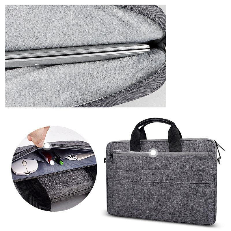 Wholesale waterproof briefcase for laptop computer shoulder bag 13/14/15.6 inches for men and women