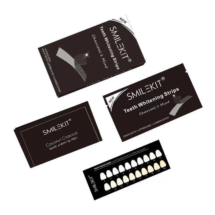 Bamboo Charcoal Teeth Whitening Strips, Activated Charcoal Teeth Strips, Teeth Whitening Strips, Whitening Teeth Strips