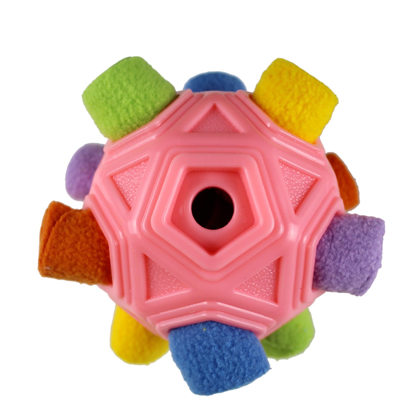 Cross-border pet hollow bite-resistant sniffing ball puzzle energy-consuming pet hidden food fried toy leaking food dog toy