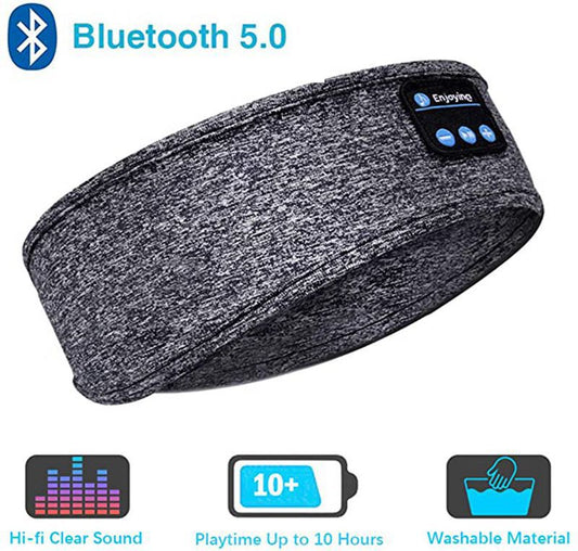 Hot Selling Bluetooth Music Sleeping Eye Mask Headband, Bluetooth Sports Headscarf Call Headband, Yoga Headwear