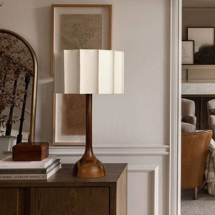 Japanese Wabi-sabi Style Floor Lamp, Solid Wood, Suitable for Living Room Sofas, Bedrooms, Studies, Guesthouses, and Villas, Offering a Sophisticated Decorative Feel