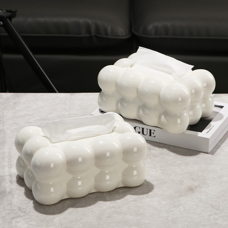 High-end Paper Box, Living Room High-end Luxury Living Room Tissue Box, Bathroom Toilet Household Paper Box