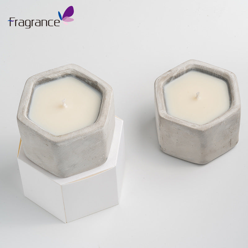 Wind Cement Handmade Creative Aromatherapy Candles