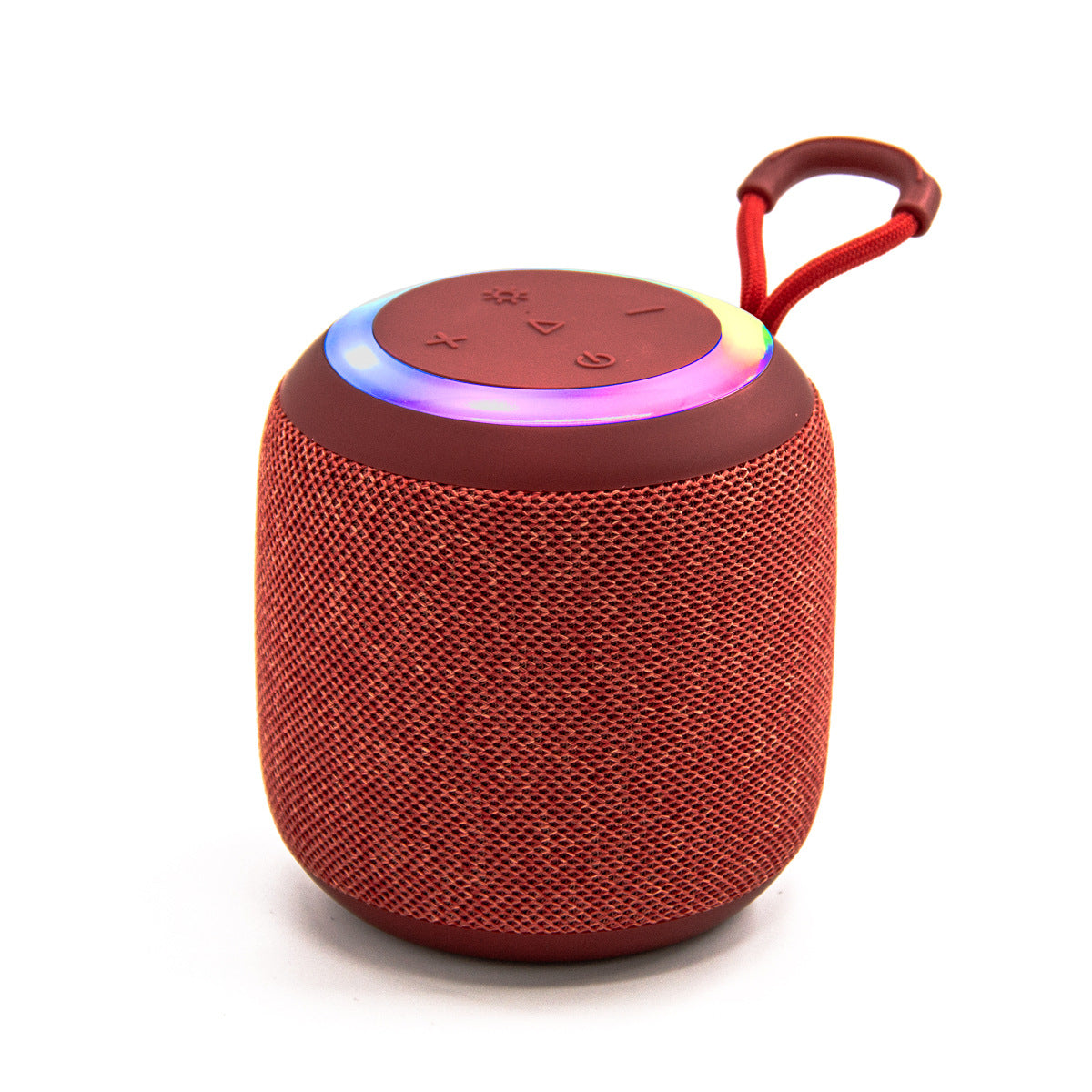 Cross-border Hot-selling Cylindrical Small Speaker Portable Bluetooth Speaker, Outdoor Sports Lanyard Wireless Mini Bluetooth Speaker