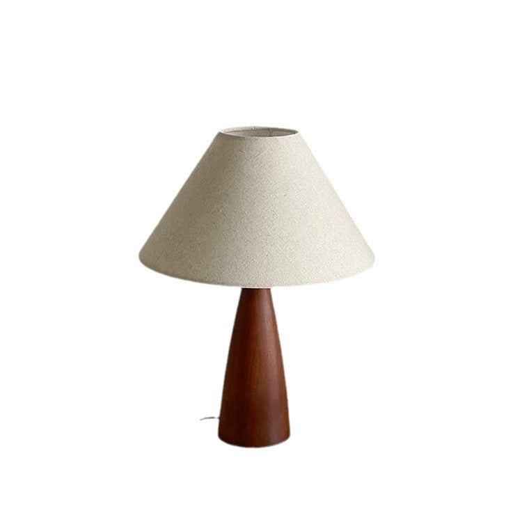 Medieval Style Table Lamp Simple American Retro European Texture New Chinese Style Bedside Lamp Bedroom Living Room Modern High-end