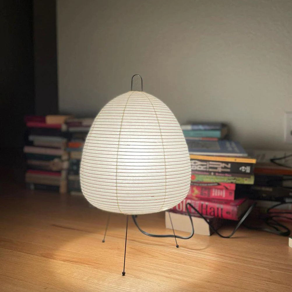 Akar Noguchi Isamu Japanese Rice Paper Table Lamp Wabi-sabi Style Living Room High-end Designer Art Decoration Bedside Table Lamp